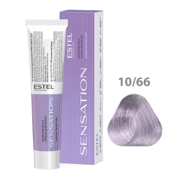 ESTEL Безаммиачная краска для волос SENSATION DE LUXE, 10/66 светлый блондин фиолетовый интенсивный, 60 мл