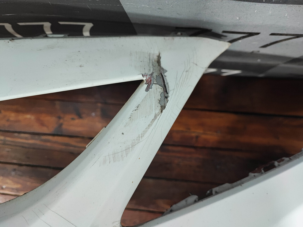 Бампер передний Hyundai Solaris 1 (RB) 14-17 Б/У Оригинал 865114L500