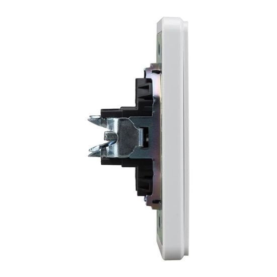 Заглушка ROUND декоративная с суппортом перламутр KRANZ