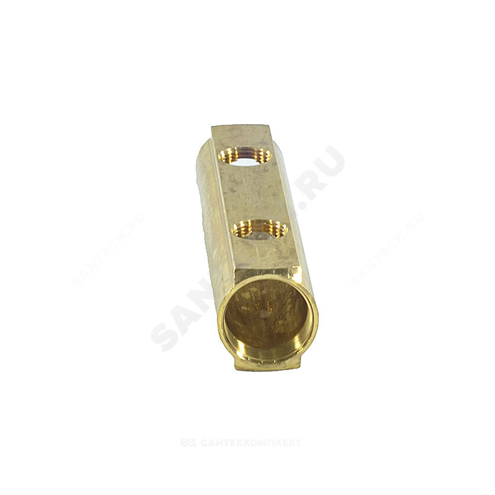 Коллектор латунь 1 1/4" ВР/ВР на 3 вых 3/4" ВР м/о 100мм R582A Giacomini R582AY003