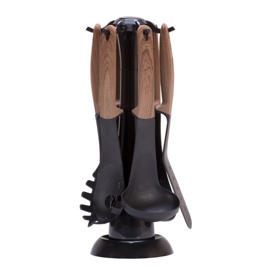 Набор кухонных принадлежностей 7 предметов Kamille KM 5235 с подставкой