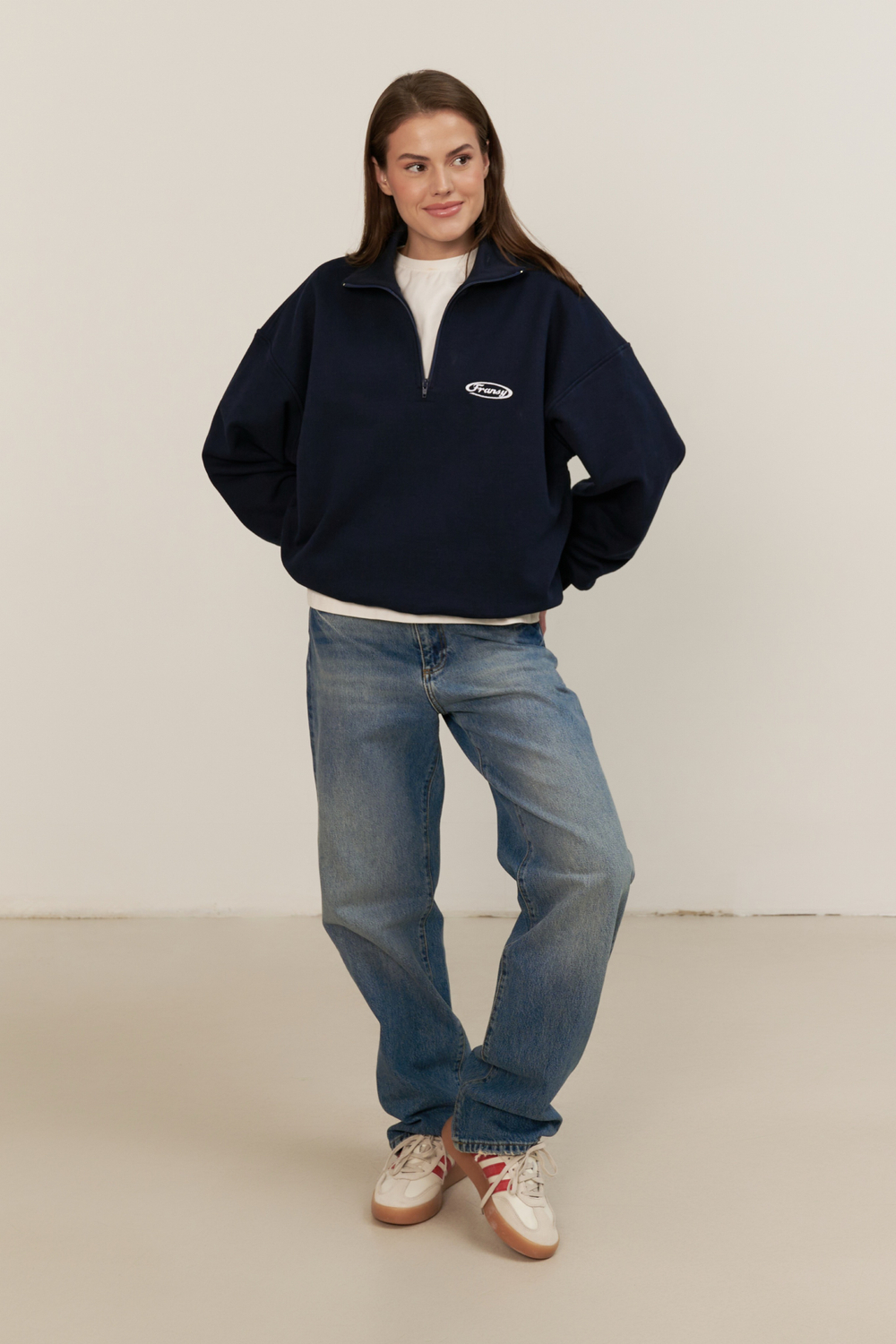 Анорак FRANSY, темно-синий