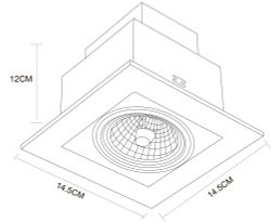 Карданный светильник Arte Lamp