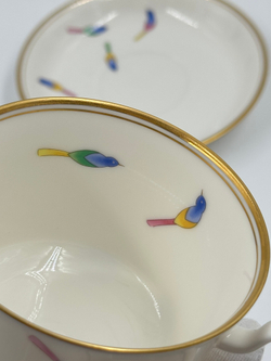 Чайная пара с птицами Koransha