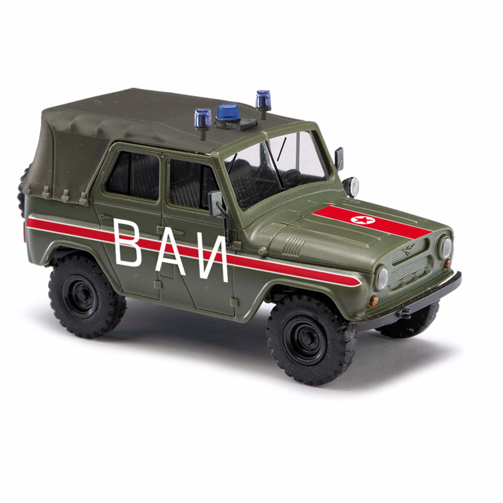 Автомобиль УАЗ 469, ВАИ (H0, 1:87)