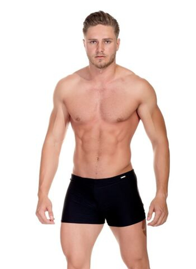 Мужские пляжные трусы-боксеры (Размер: XL) (Цвет: черный)