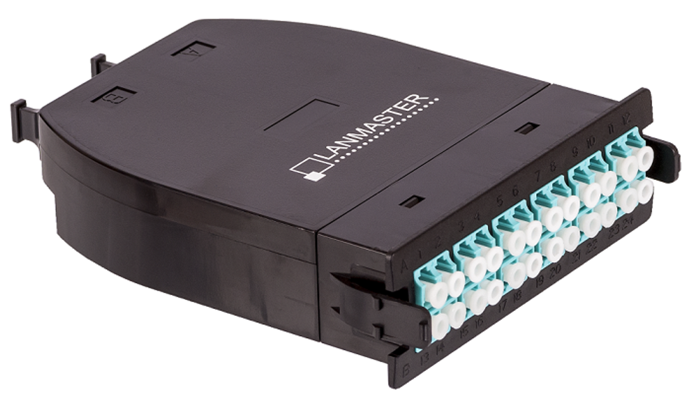 Кассета  Lanmaster LAN-MCSB-2M-24LC/OM3