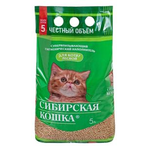 Наполнитель для кошачьего туалета, Сибирская Кошка Лесной для котят