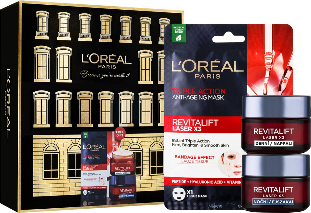 L’Oreal Paris Revitalift Laser X3 - подарочный набор (с эффектом против морщин) /       / GTIN 8592807574812