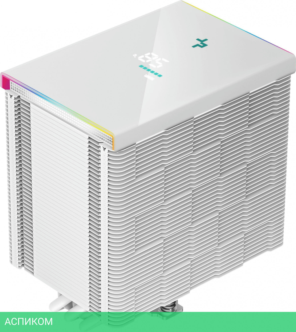 Кулер для процессора DeepCool AK500 Digital White (R-AK500-WHADMN-G)