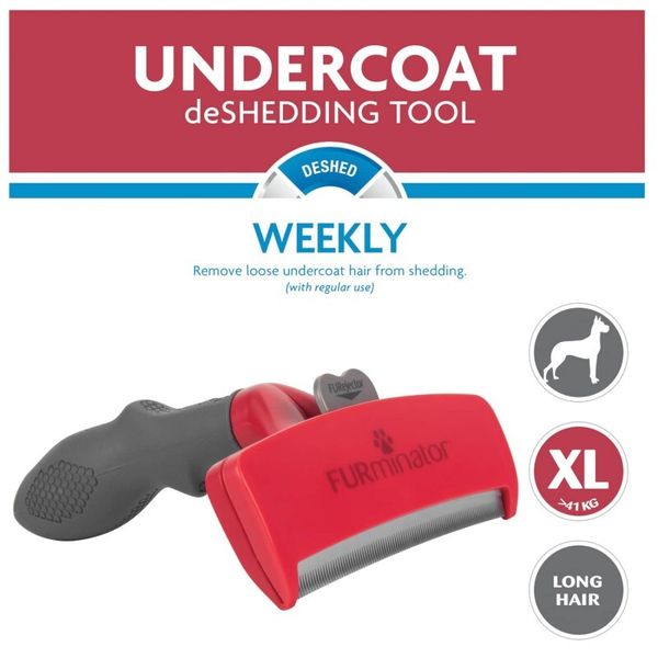 Фурминатор FURminator XL Long Hair для длинношерстных собак гигантских пород