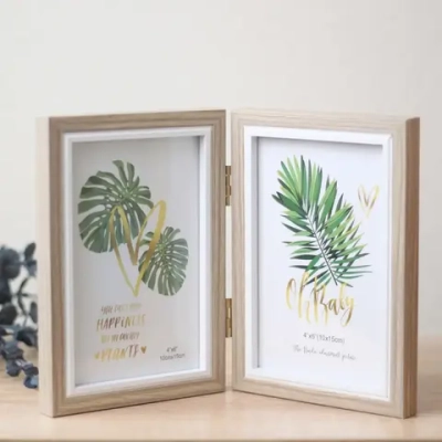 Фоторамка на 2 фото 10*15см «Stella» цвет бежевый