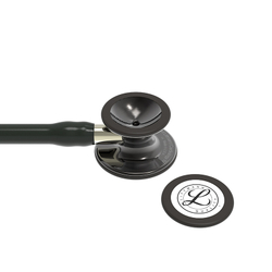 Стетоскоп Littmann Cardiology IV, черный, дымчатая акустическая головка, ствол цвета шампанское (6204)