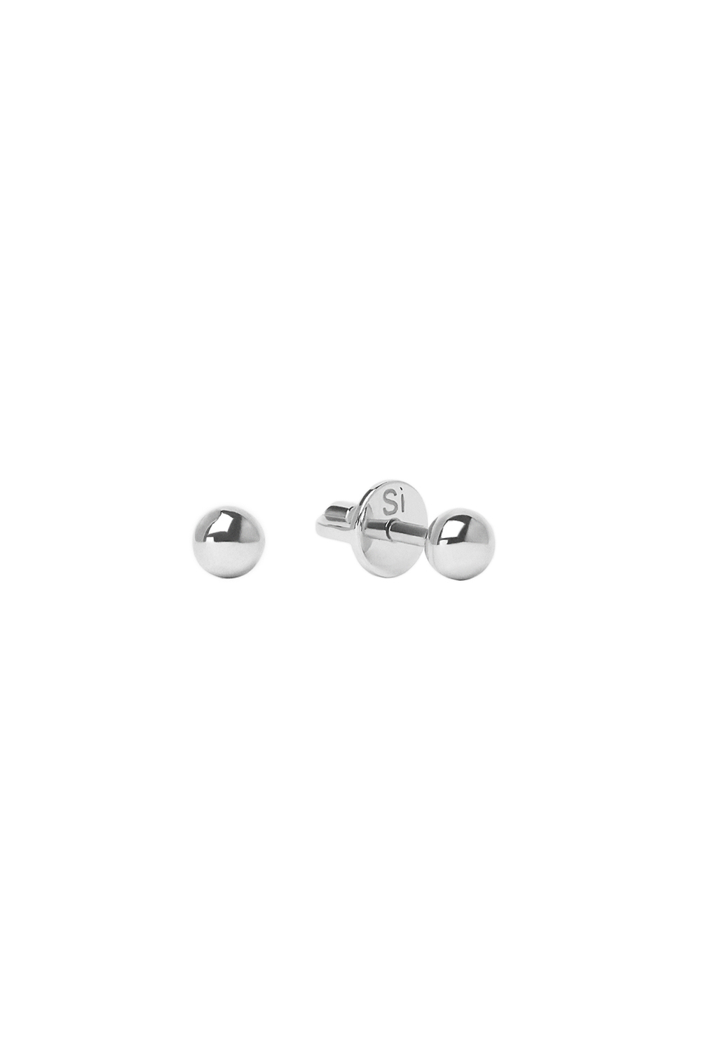 Серебряные серьги (пирсинг)