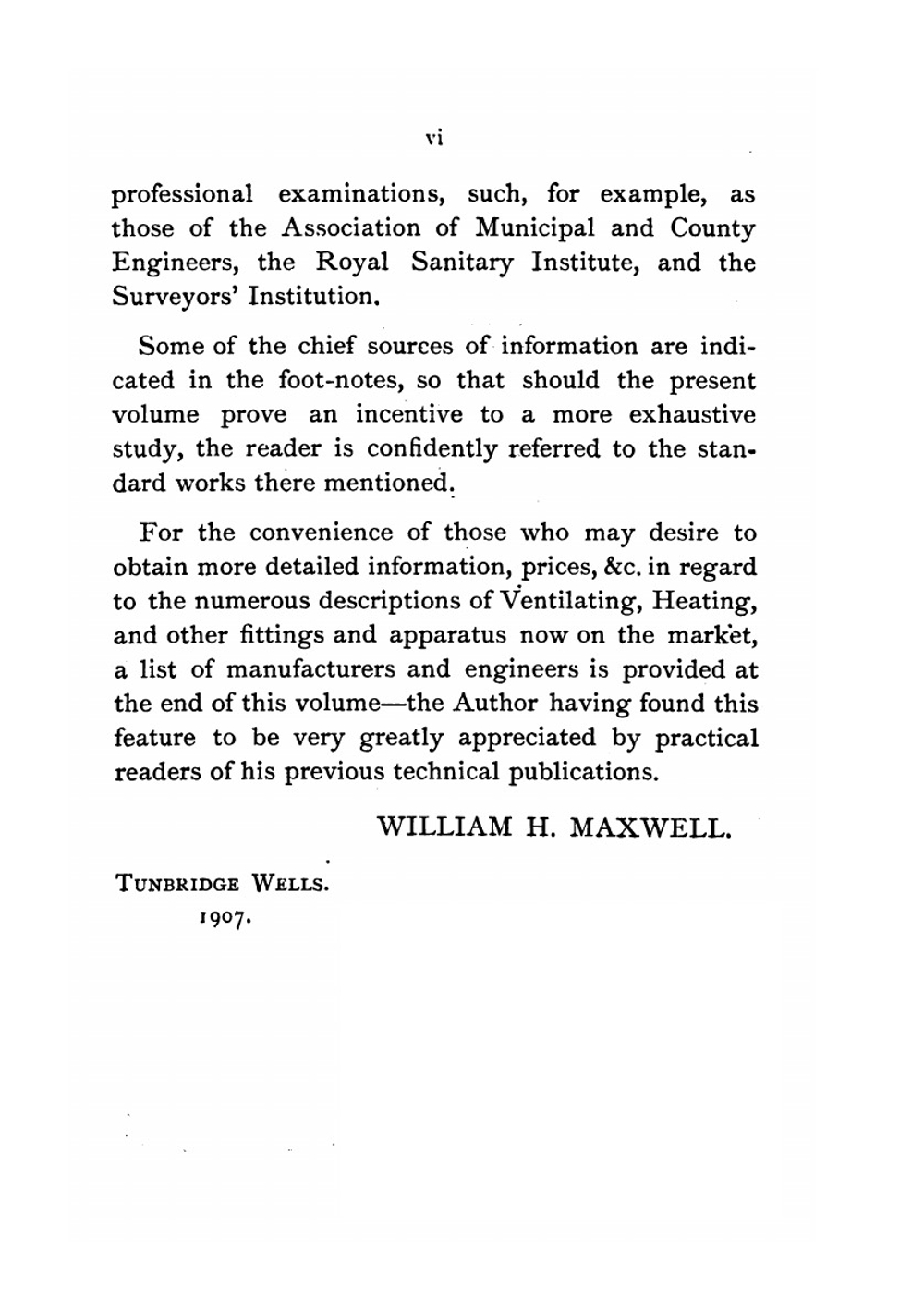 Ventilation, Heating, and Lighting | William H. Maxwell