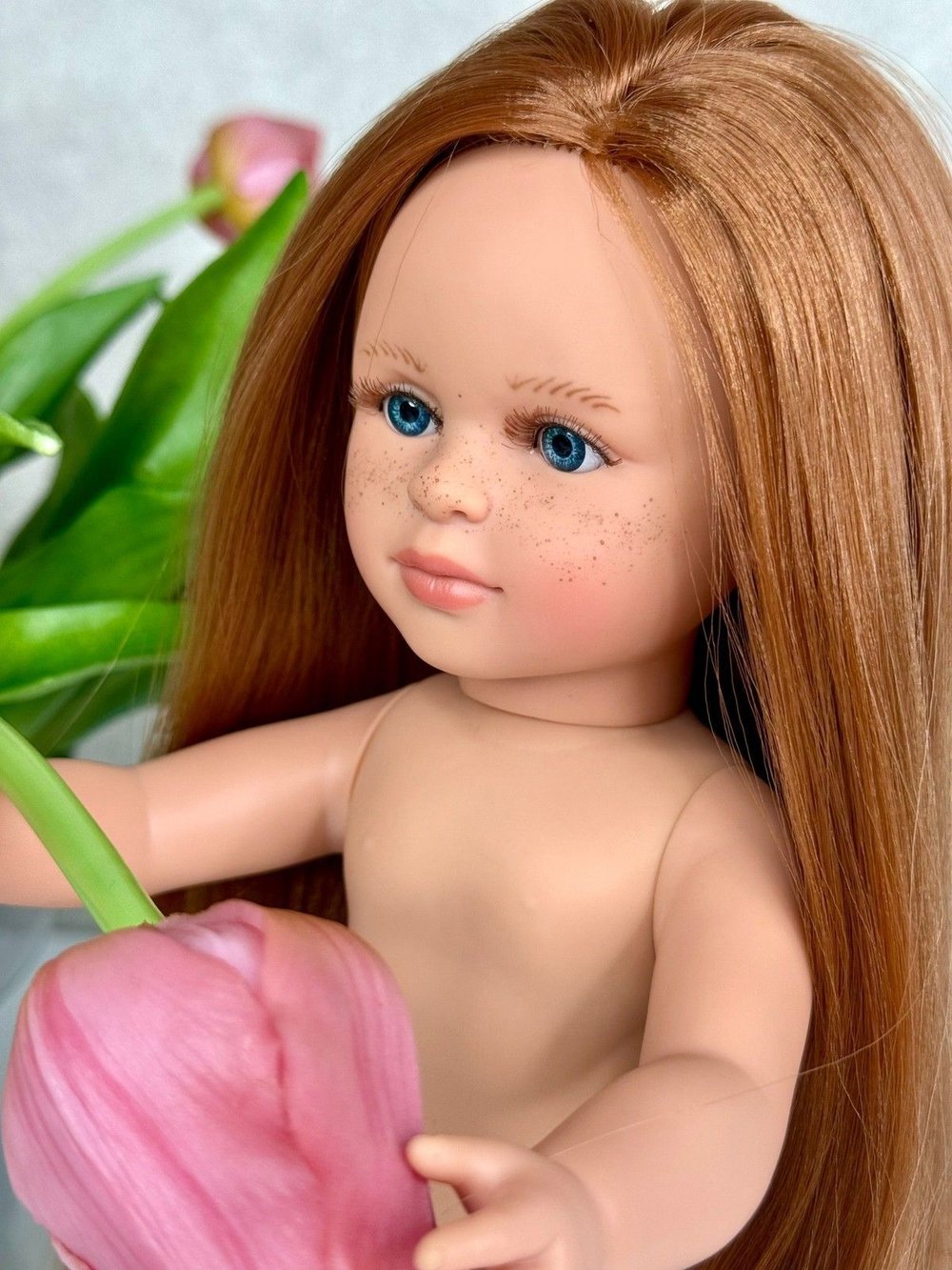 Кукла LAMAGIK виниловая 33см Nina без одежды (3311W)