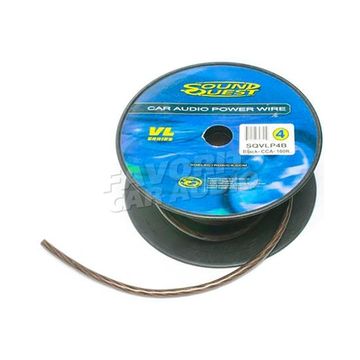 Силовой провод Sound Quest SQVLP4B 4GA Black (30.6)
