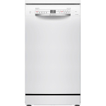 Посудомоечная машина Bosch SPS2HMW54Q Serie 2, узкая, 10 комплектов, 5 программ, защита от протечек, белый