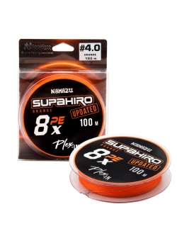 Шнур плетеный "Supahiro" 8Х, L-100 м