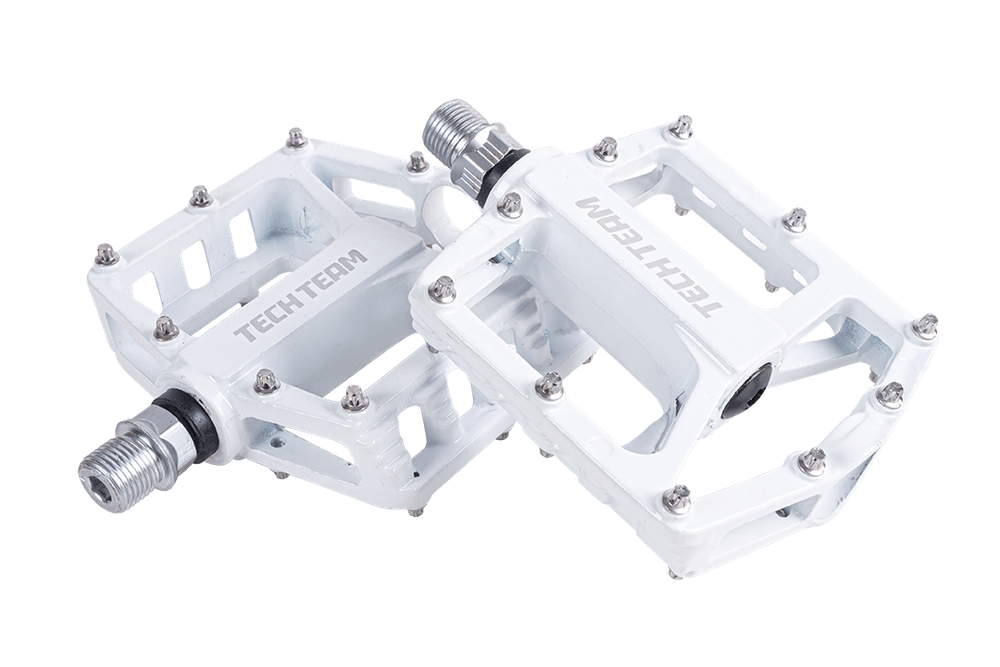 Педали алюминиевые, подш.скольж, 9/16" AL-46  white 1/20 AL-46  white