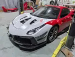 Карбоновый обвес для Ferrari 488 2015-2020 переделка в 488 Challenge Evo Феррари