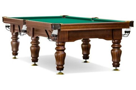 Стол / пирамида "Ильмень" (9 футов, 6 ног, 25мм камень) борта ясень