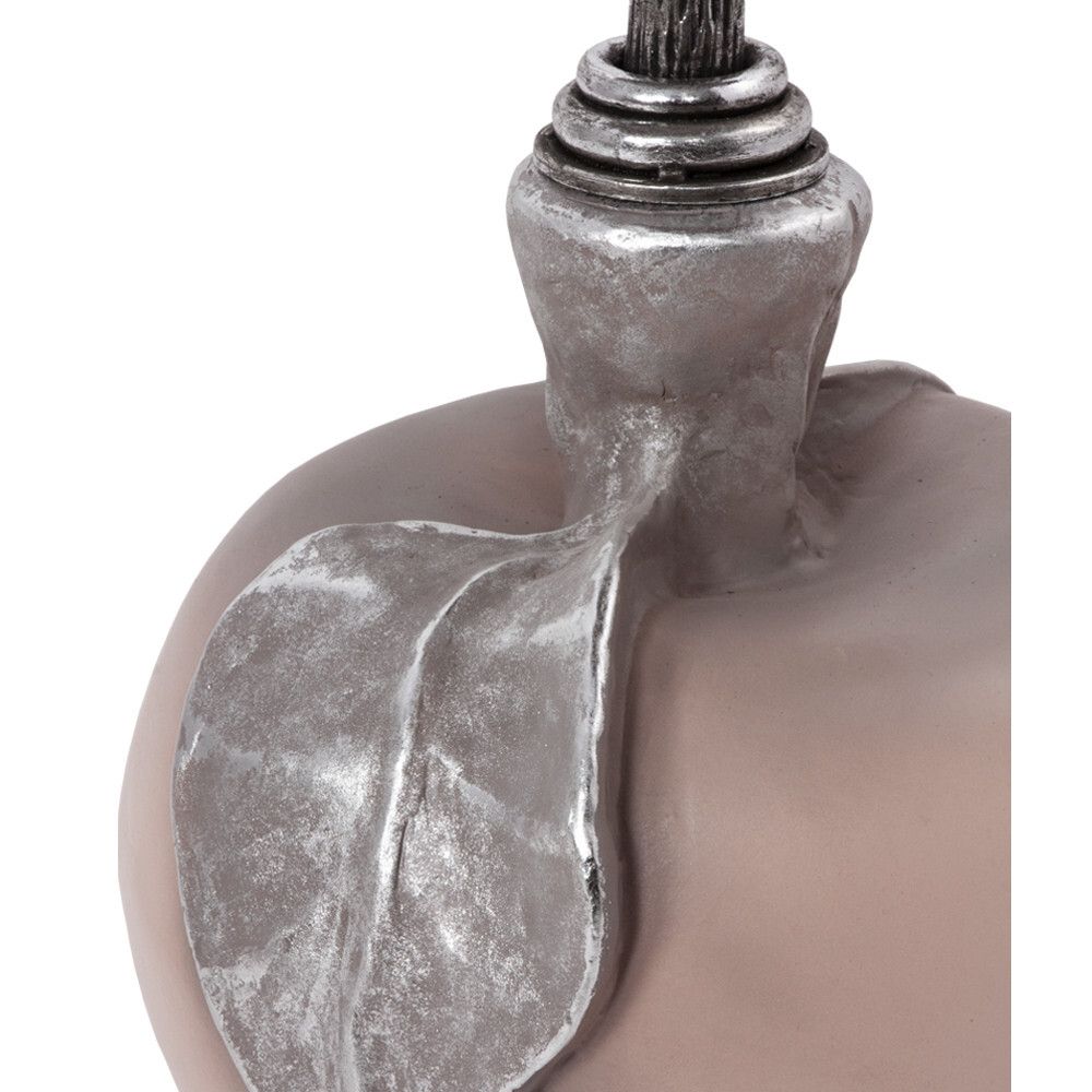 Столик декоративный с серебрянной столешницей Яблоко Евы Сильвер Пиони