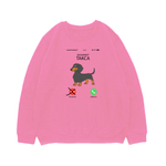 Свитшот "Такса  вызывает"