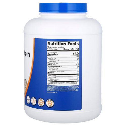 Nutricost, изолят сывороточного протеина, печенье и крем, 2268 г (5 фунтов)