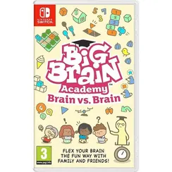 Big Brain Academy: Brain vs. Brain (Nintendo Switch, Русские субтитры, Б/У)
