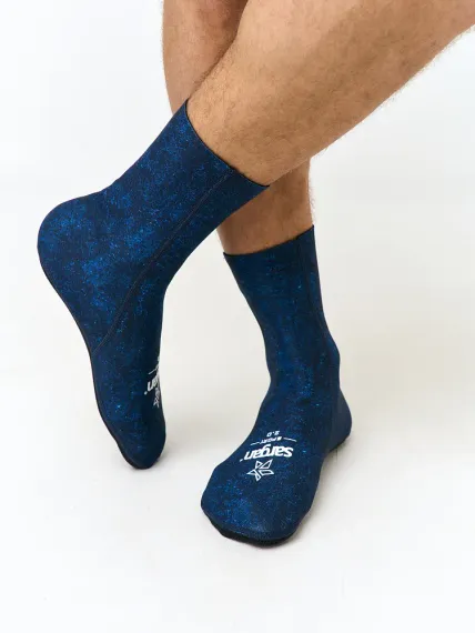Носки Sargan Sport 1030/MBL 2 мм синий