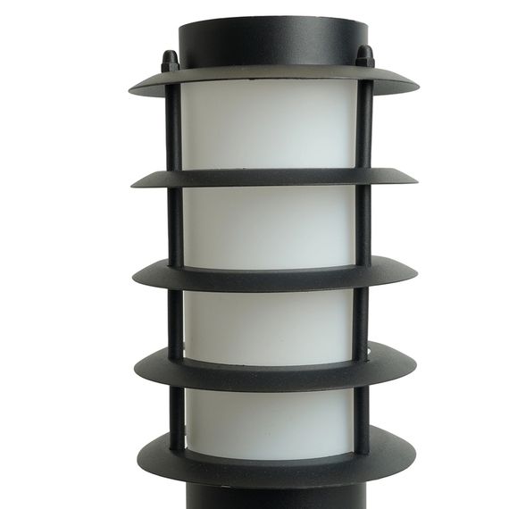 Светильник садово-парковый Feron DH046-B, Техно на стену, 18W E27 230V, черный 51526