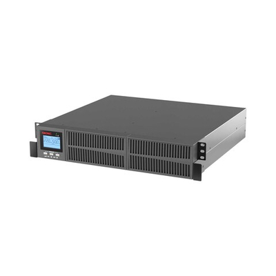 Онлайн ИБП ДКС серии Small Rackmount, 2000 ВА/1800 Вт, 1/1, 8xIEC C13, EPO, USB, RS-232, RJ45, Rack 2U, 4x9Ач