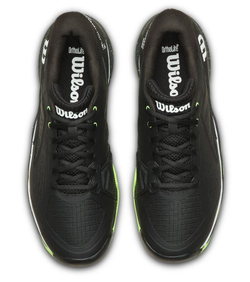 Теннисные кроссовки Wilson Rush Pro Ace Clay TP - black/green/white