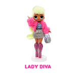 Кукла LOL Surprise OMG Lady Diva (2022, перевыпуск!)