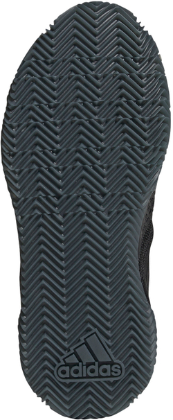 Женские Кроссовки теннисные Adidas Stycon Laceless W Clay - core black/night metallic/grey six