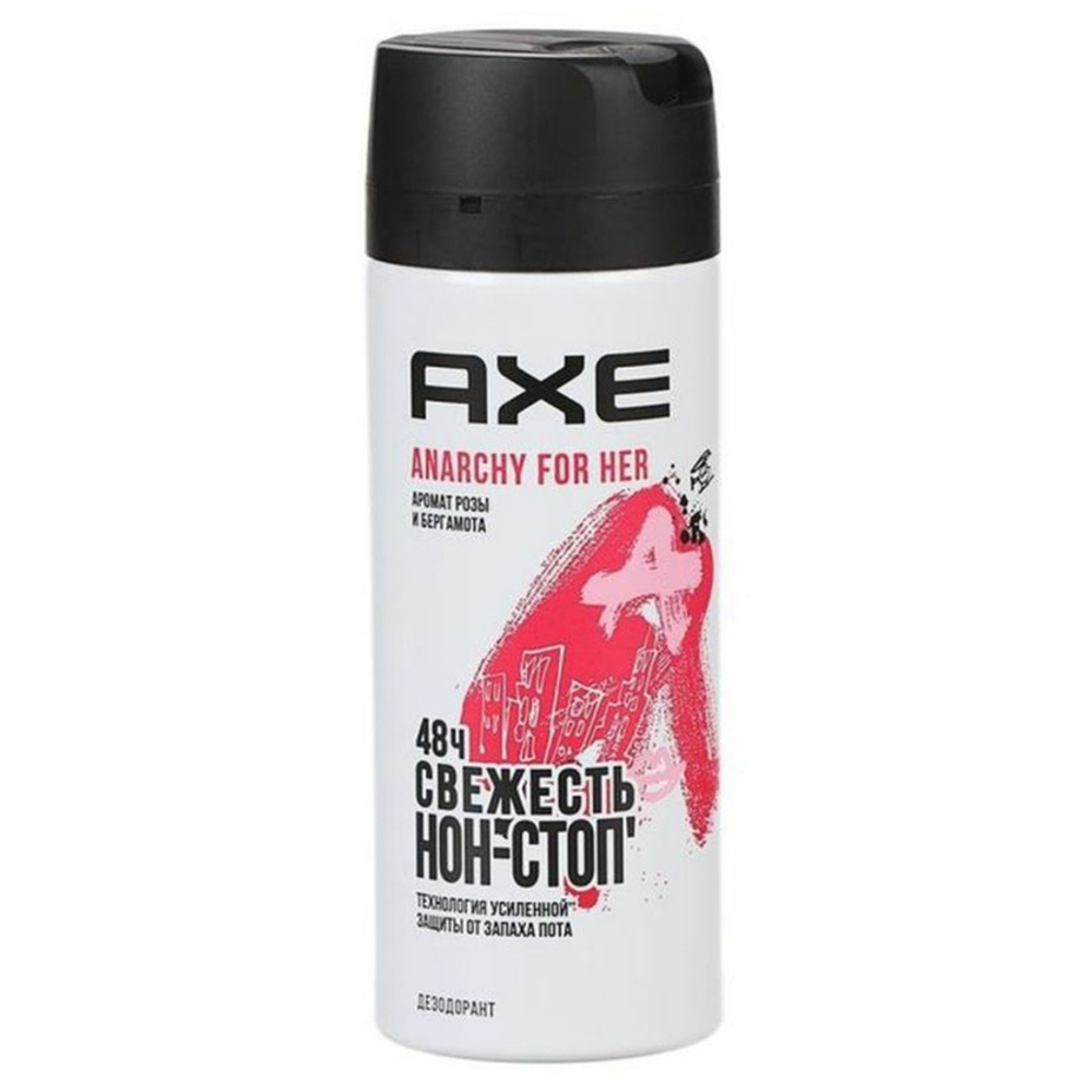 AXE Дезодорант д/женщин "АНАРХИЯ" (аромат Розы и Бергамота) 150мл