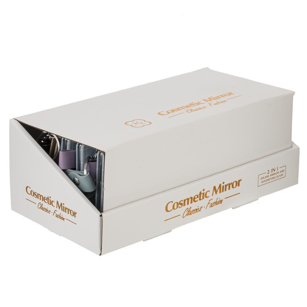 GAEM Зеркало карманное (блок 12шт), L6 W8,5 H1 см, 4в.