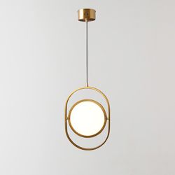 Подвесной светильник ARVET вертикальный Золото