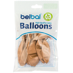 Шар латексный Glossy Набор 12 шт Хром 36 см (Коричневый)