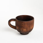 Деревянная большая кружка из кедра для напитков 350 мл. C77