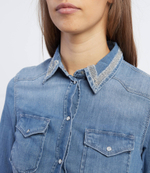 рубашка Liu Jo - голубой(UA2048 D4051)