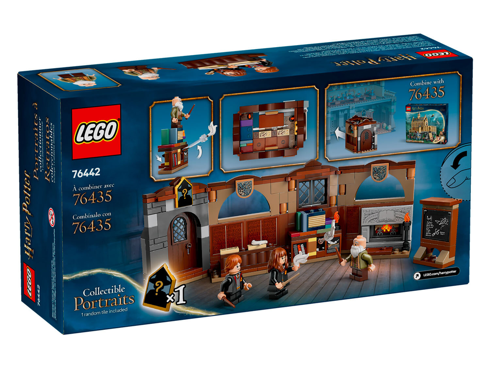 LEGO Harry Potter 76442 «Замок Хогвартс: урок заклинаний» — сцены из фильмов
