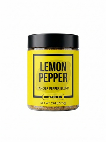 Приправа Лимонный перец, 100%COOK, 75 г