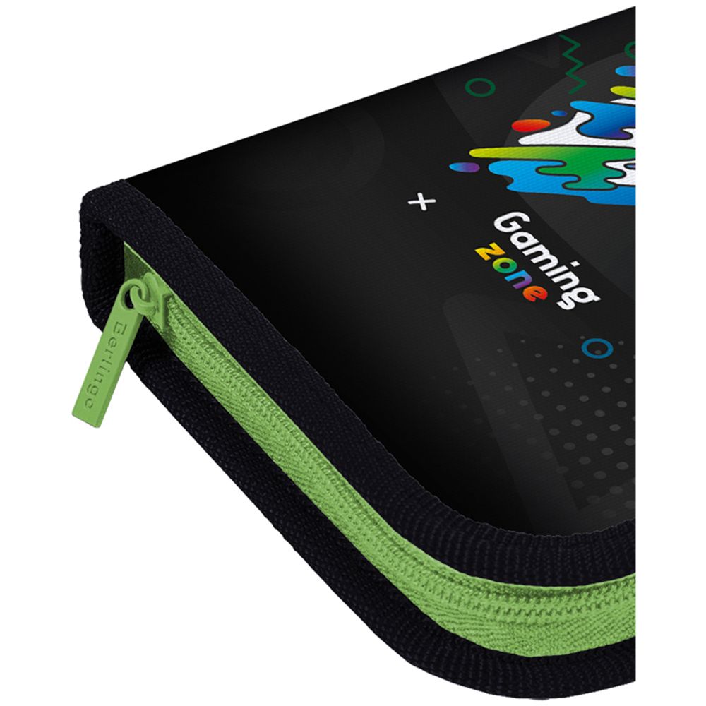 Пенал 1 отделение, 200*140*40 Berlingo "Gaming Zone", дополнительная откидная секция, полиэстер