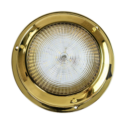 Светильник каютный светодиодный 12В, D137 мм, белый свет