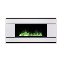 Каминокомплект VEGA/ВЕГА Белый матовый с очагом Электроочаг CASSETTE/КАССЕТА LED 1000 АВТО