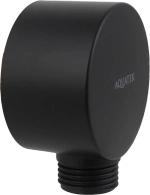 Шланговое подсоединение AQUATEK, черный матовый