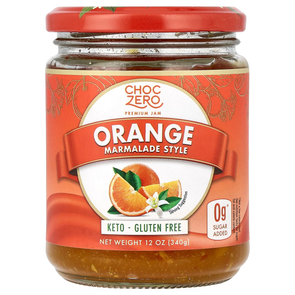 ChocZero, апельсиновый мармелад, 340 г (12 унций)