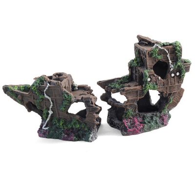 Грот "Корабль", 215*70*120мм, (2 части), Laguna AQUA